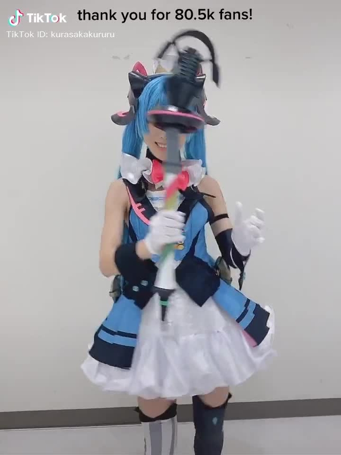 フォロワーさん８万人超えた！ありがとうございます！！！　#コスプレ　#初音ミク