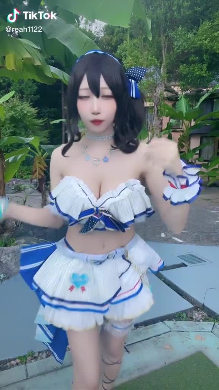 最近プロセカ始めたけど難しいね🥺　(コスプレはデレステです) #コールドホワイト #コスプレ #鷺沢文香