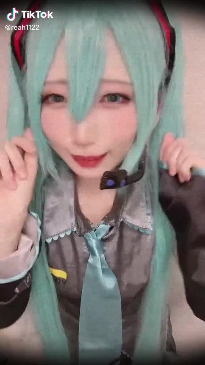 流行に乗り遅れたけど頑張ったから見て　#ホワイトフィルター #初音ミク #あははははーん