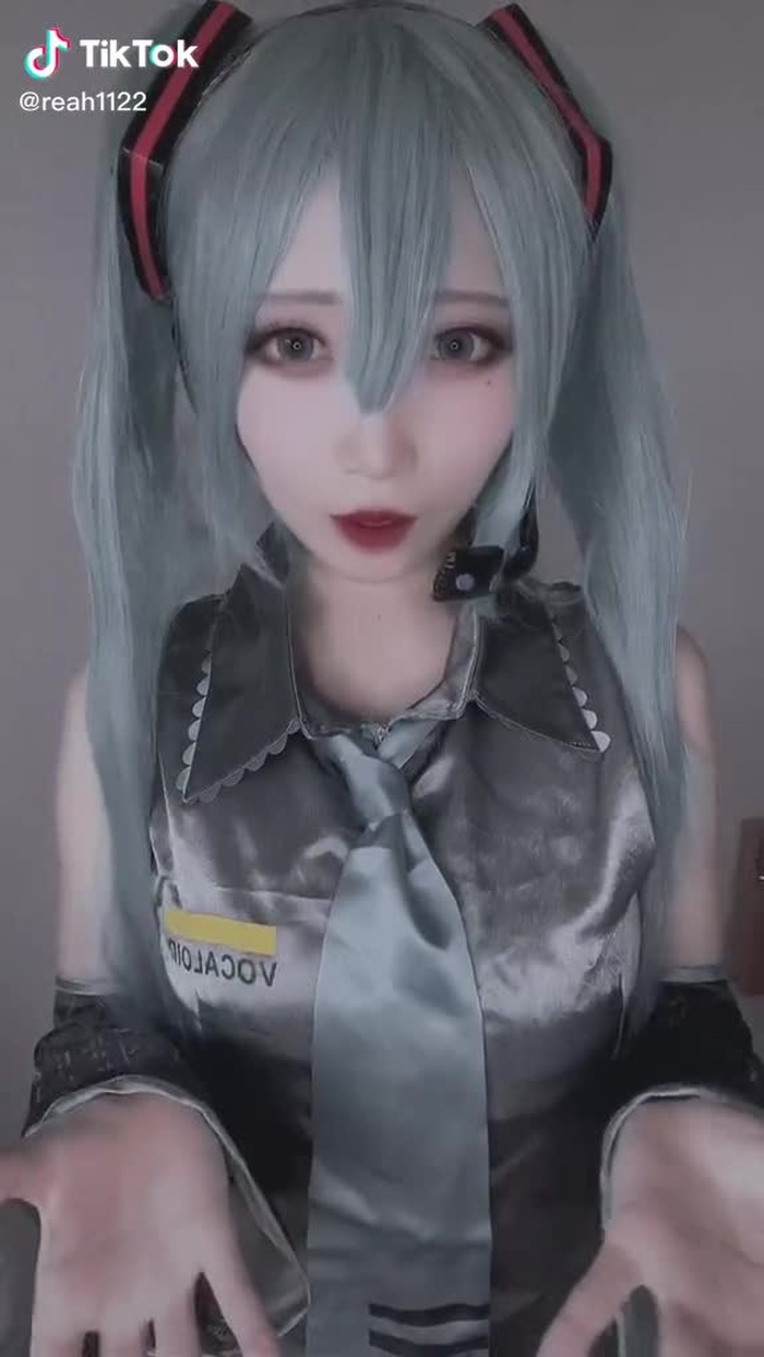難しかった　#cosplay #初音ミク #この世界でなにができるのか