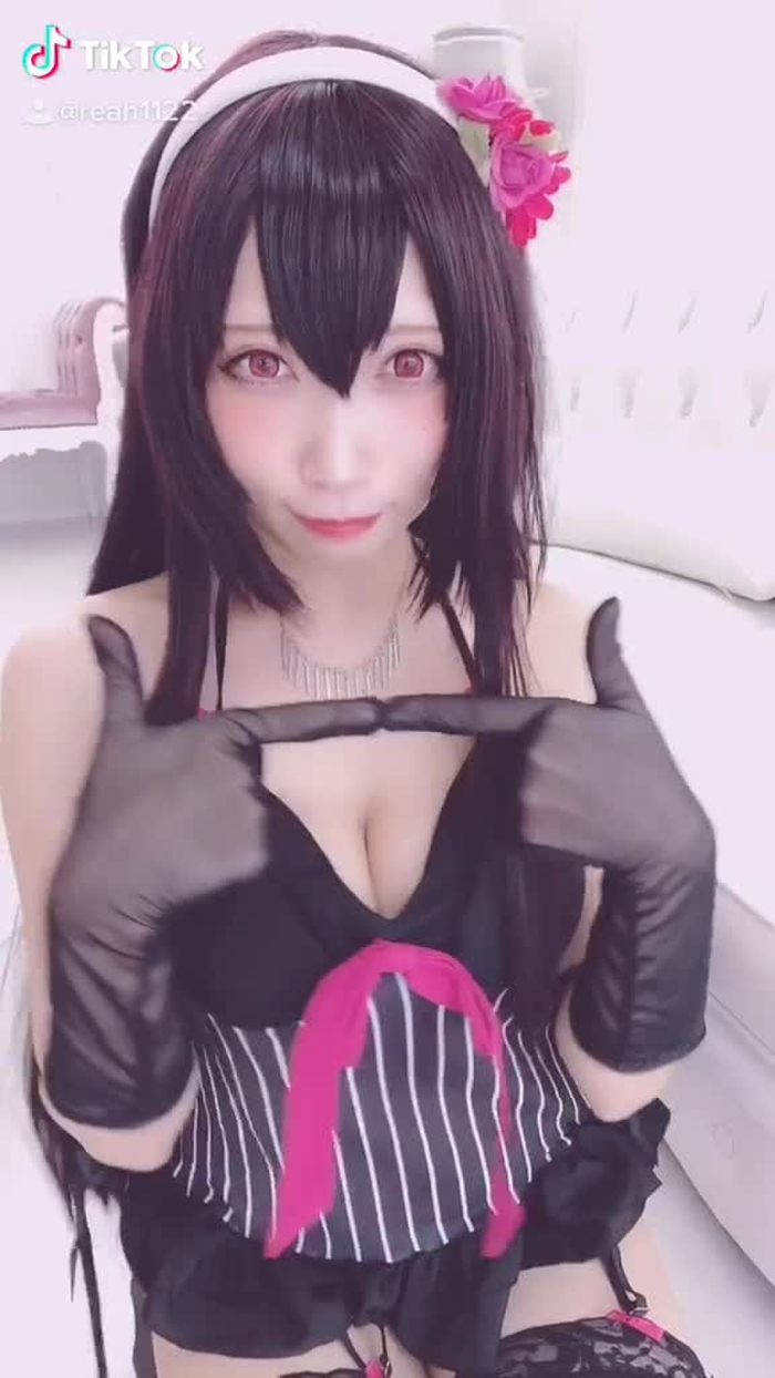きゅん。 #きみのとりこ #コスプレ #冴えカノ #霞ヶ丘詩羽 #ぎゃきゅん #エフェクト総選挙 3