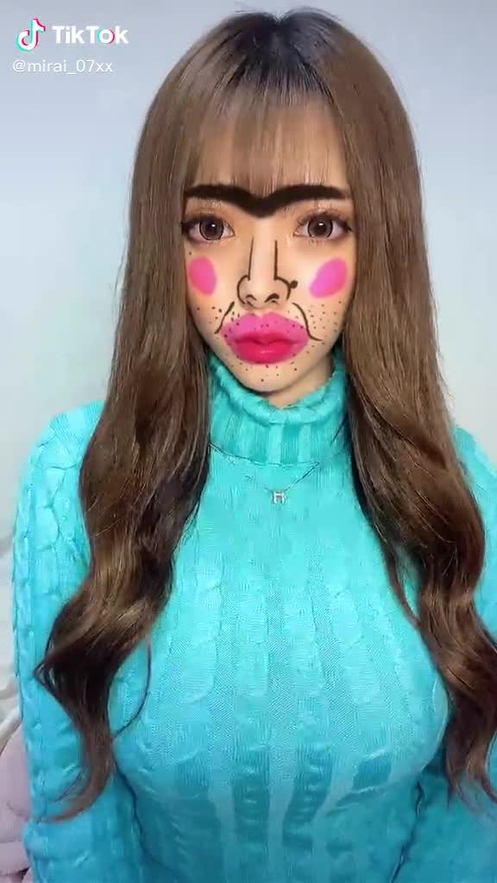 夜中のTikTok