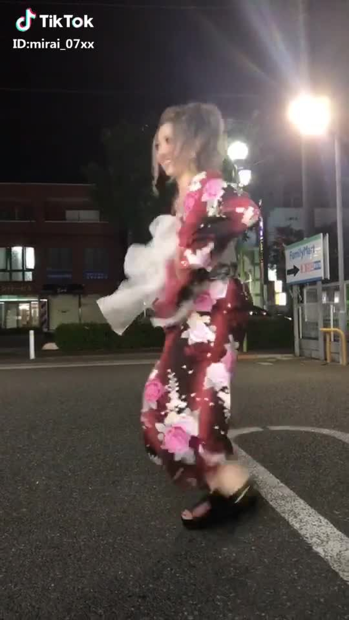 #花魁でUSA #着崩れ #途中足おかしなった #祭り