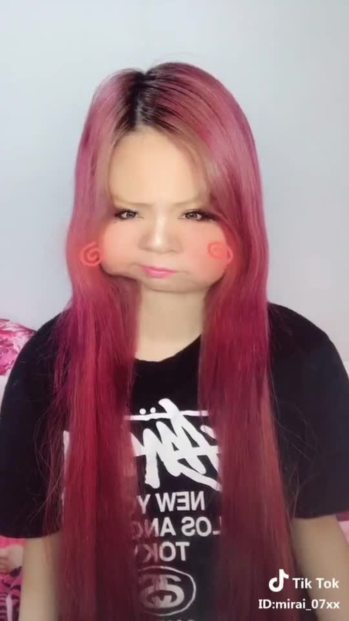 変身😦#昔のギャルメイクしてみた #昔のギャルが好きだな 2