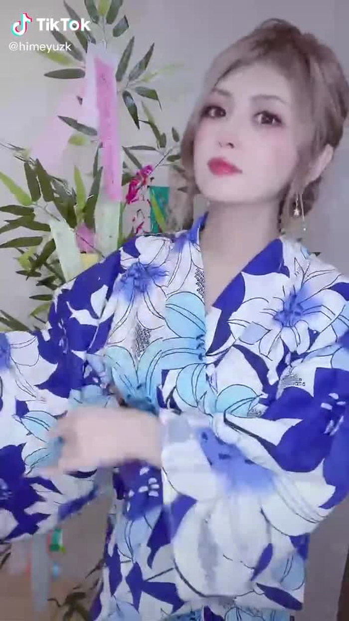 はぁ？　#七夕 #夏休み #夏の思い出 #浴衣 #浴衣美人 #pocochaライバー