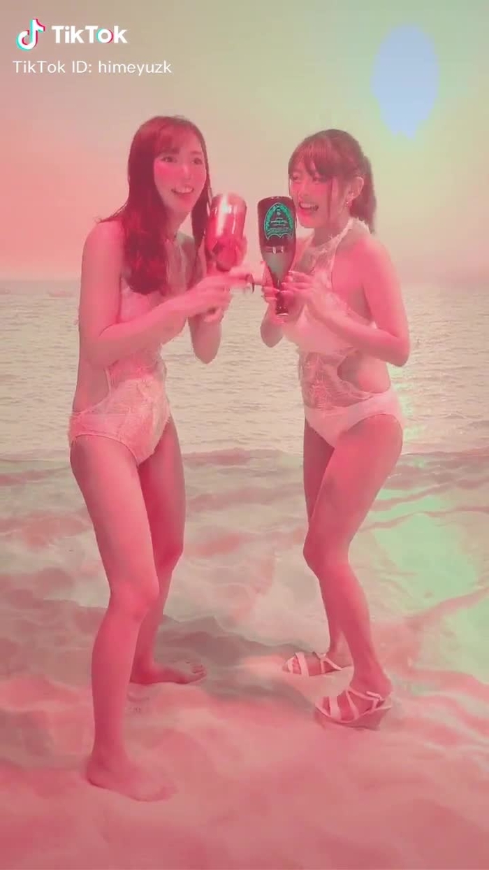 #シャンパンチャレンジ #ビーチクラブ #TOKYOBEACHCLUB #tiktok夏祭り #水着