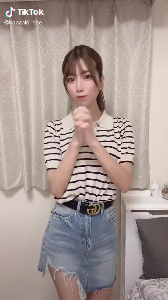 スカート破れちゃった🤫㊙️ #tiktokサマー2021 #tiktok夏祭り #無加工チャレンジ