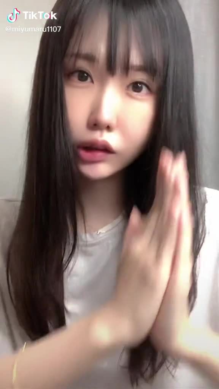 すっぴんです。