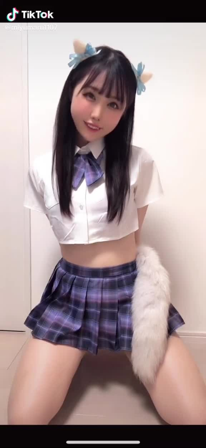 しっぽすき？ #cat #meow #制服 #anime #猫系女子 #cosplay #fyp