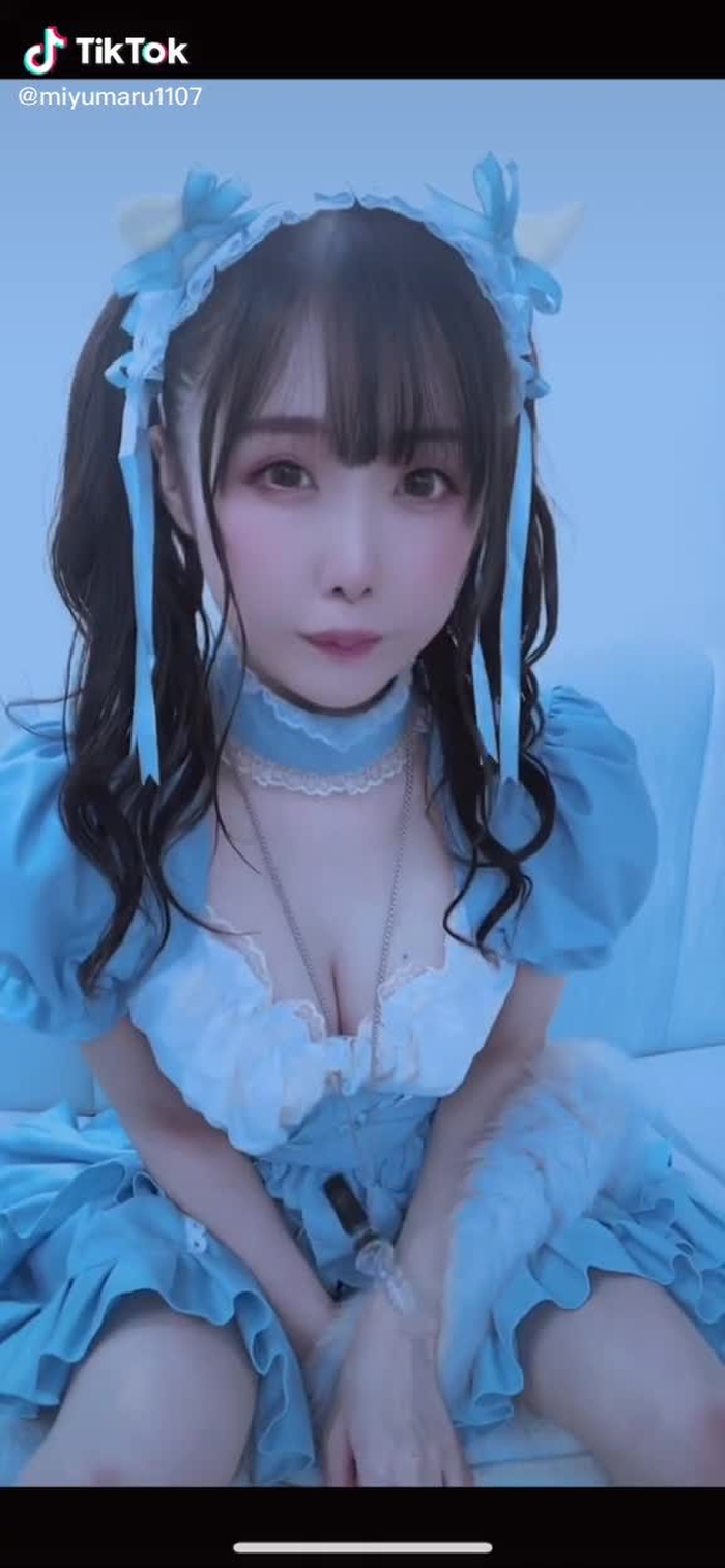 らったったーたらったったあ〜❤🐱こんにちは🥰#fyp #anime #japanesegirl #meido #Cosplay