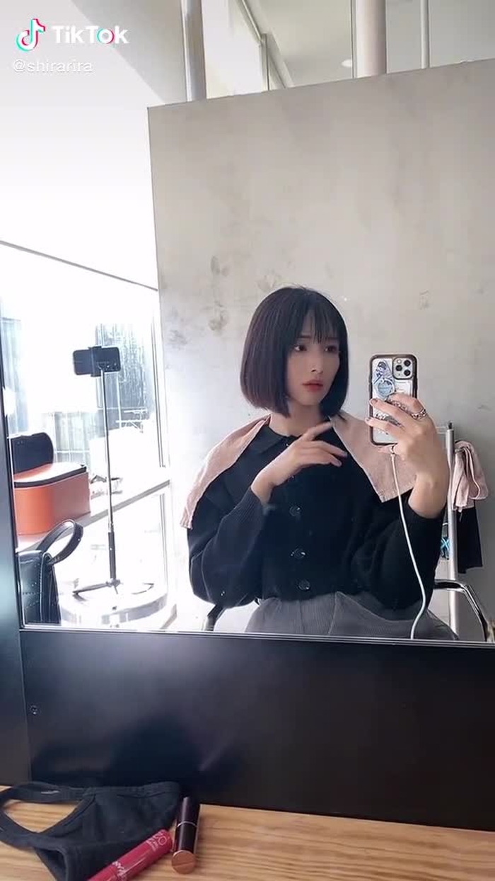このサラサラヘアの前髪#白雪りら