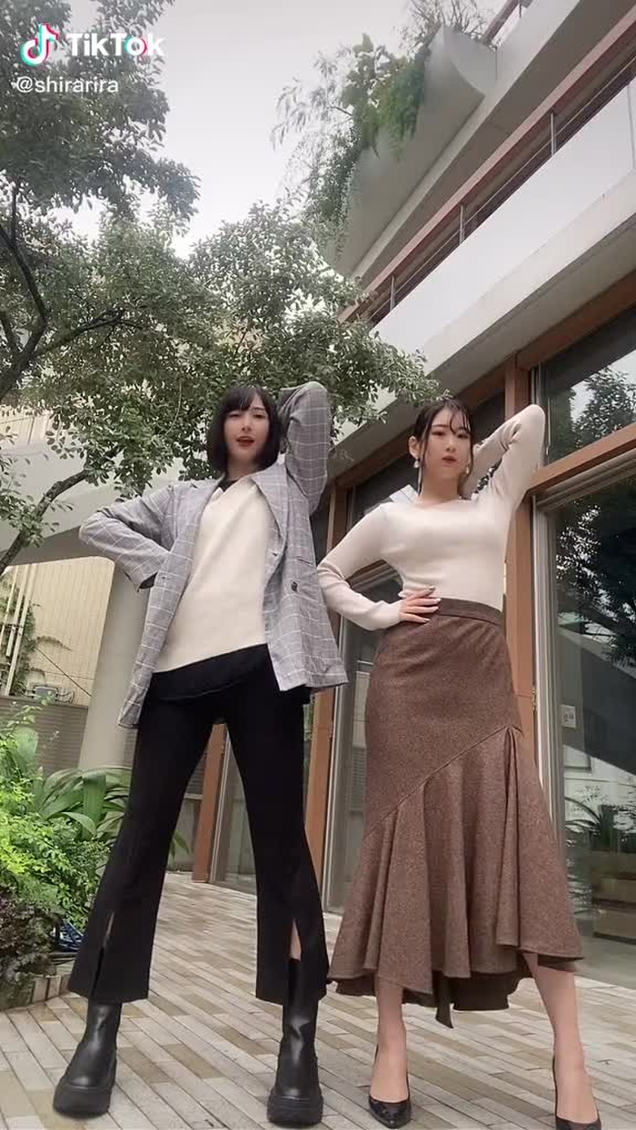ほぼ身長同じ二人です#いのりら#りらいの#白雪りら