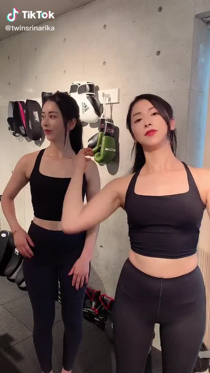 ジム頑張った🥰🥰#twins #双子 #쌍둥이 #ジムニー女子 #ジム