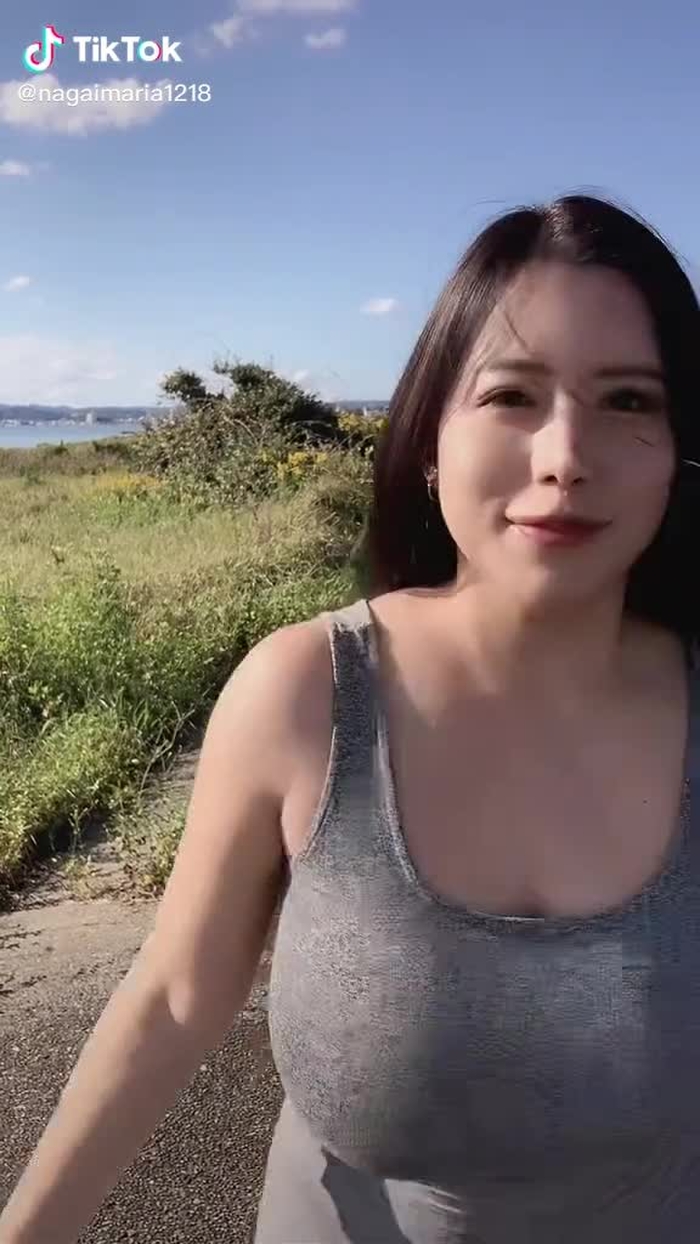 めちゃくちゃのどかな場所にきたよ❤️自然って気持ちいい☺️#最後まで見てね