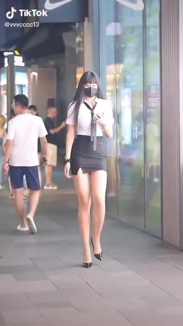 #運動大師 #豐滿 #gaixinh #fashionweek #Busty #街拍美女