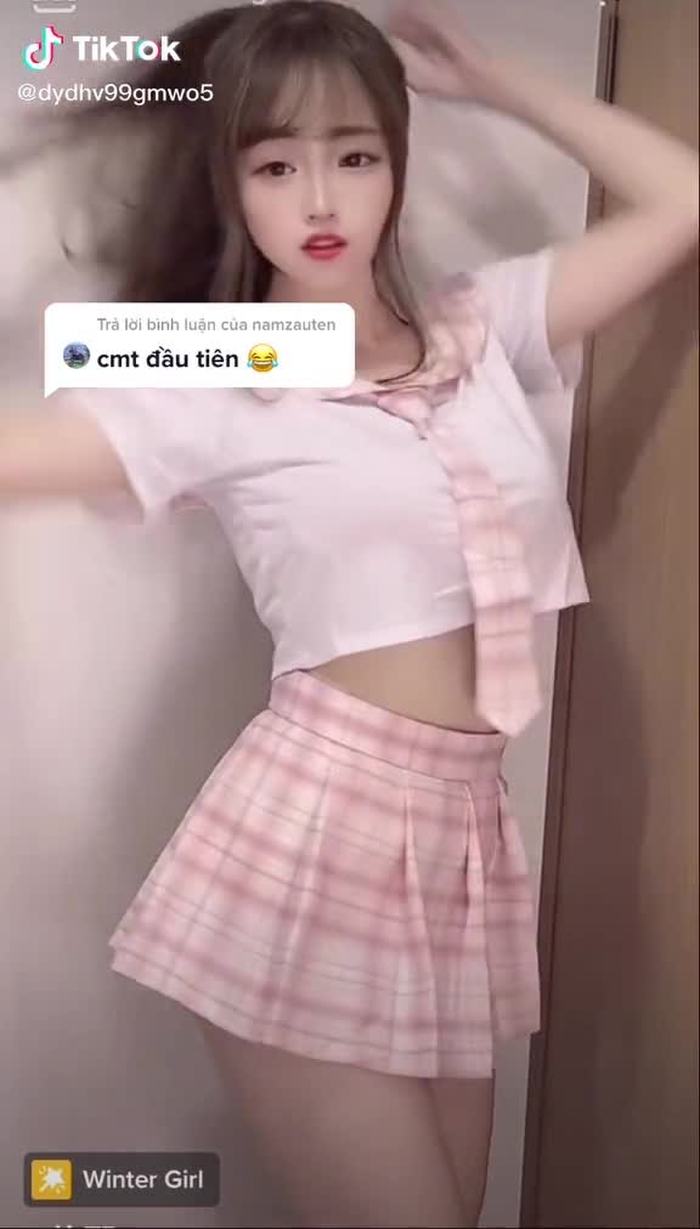 Trả lời @namzauten    Ghi nhận. Hii.    #gỉlxinh