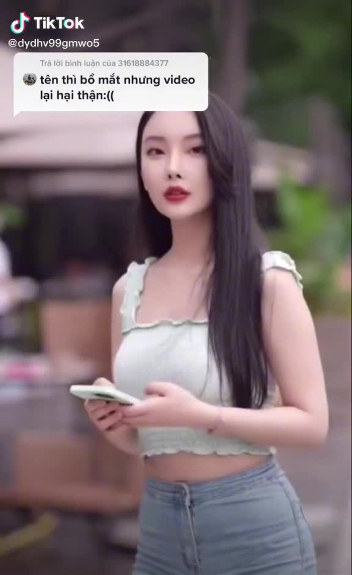 Trả lời @31618884377  hii . Tưởng bổ mà lại hại à bác.   #gaixinh