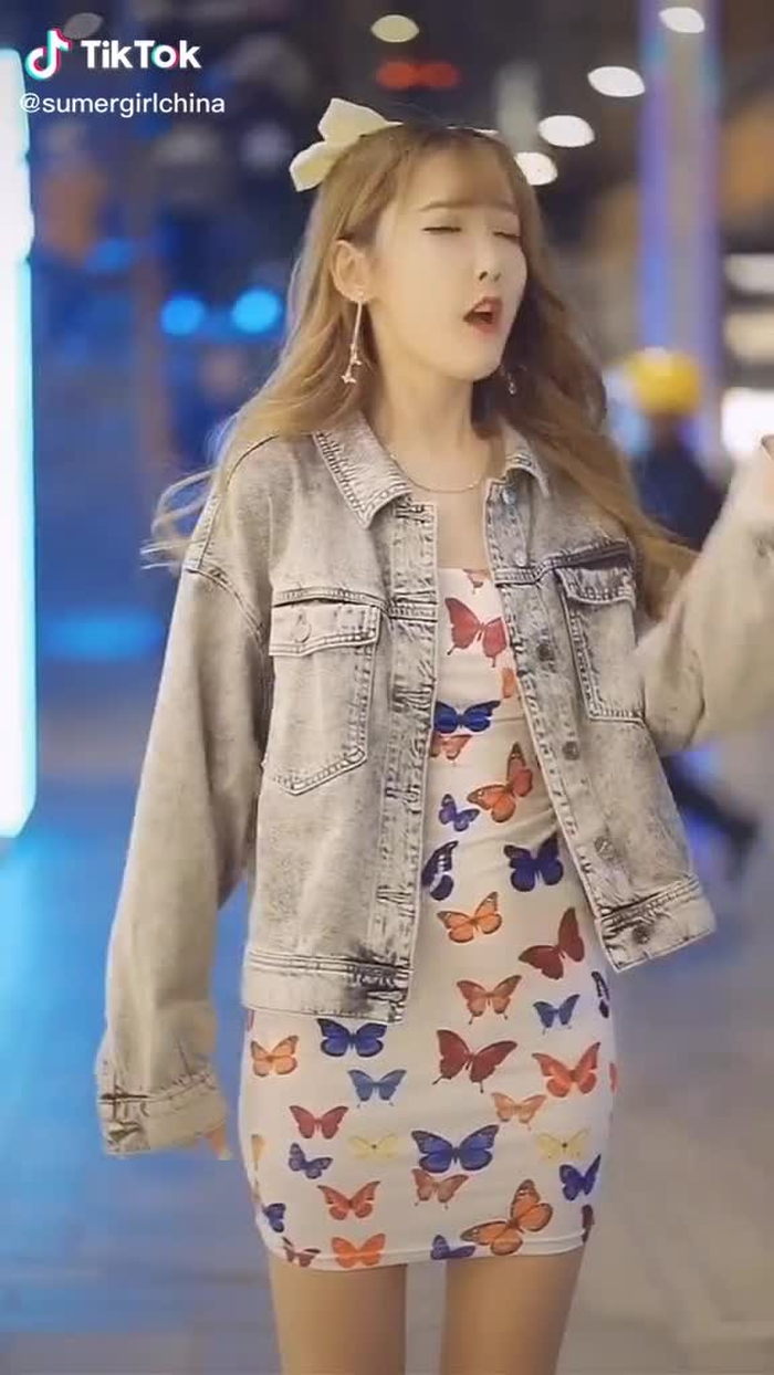 ngáp cái thành hot girl #sumergirse #girlchina