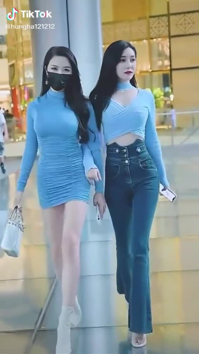 Đã đẹp phải đẹp cả đôi#gáixinh #gái #gái_đẹp #gáixinhtiktok #gáidep