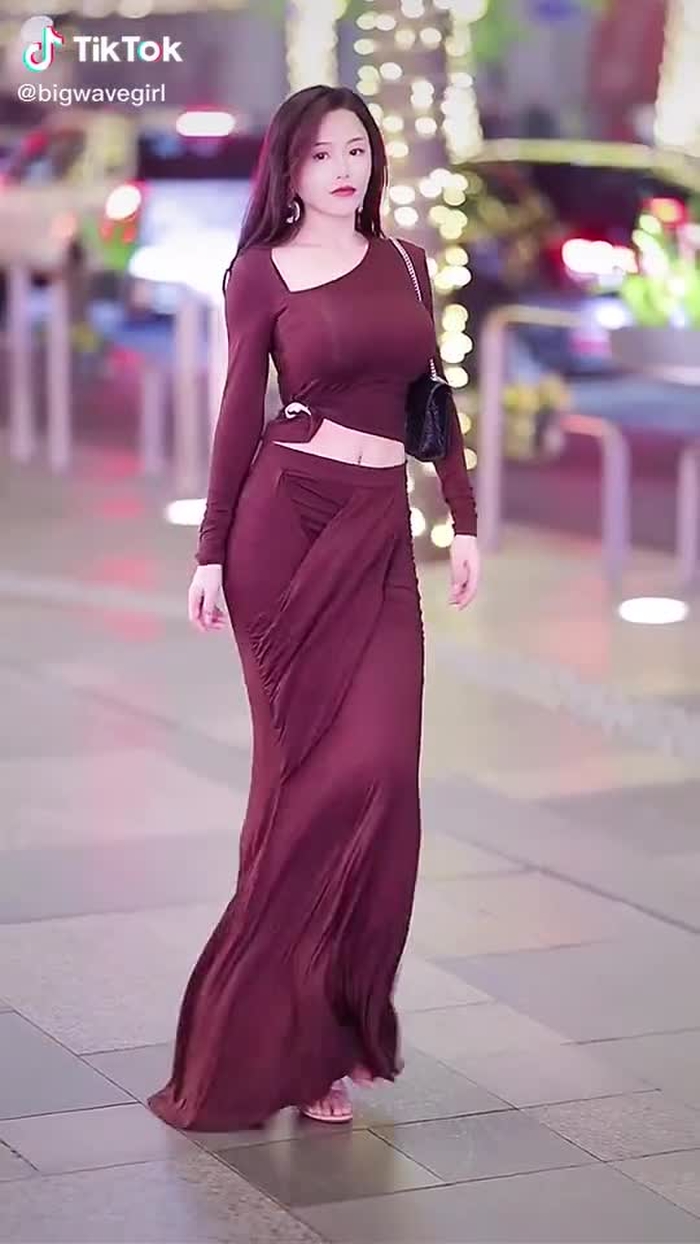 Busty beauty with chocolate skirt#beautiful #Sexy #foryou