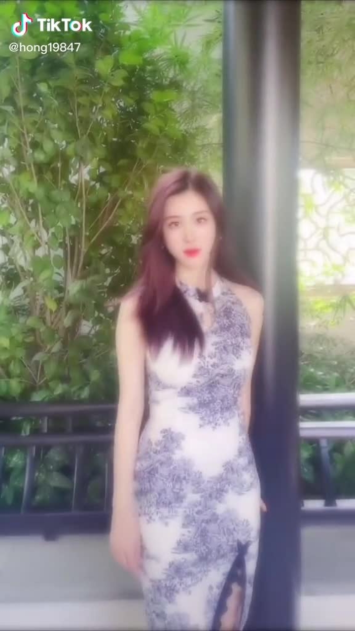 旗袍美女#美女 #可愛い #おすすめ #chinesegirl