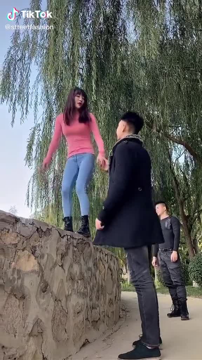 A movement, the person changed