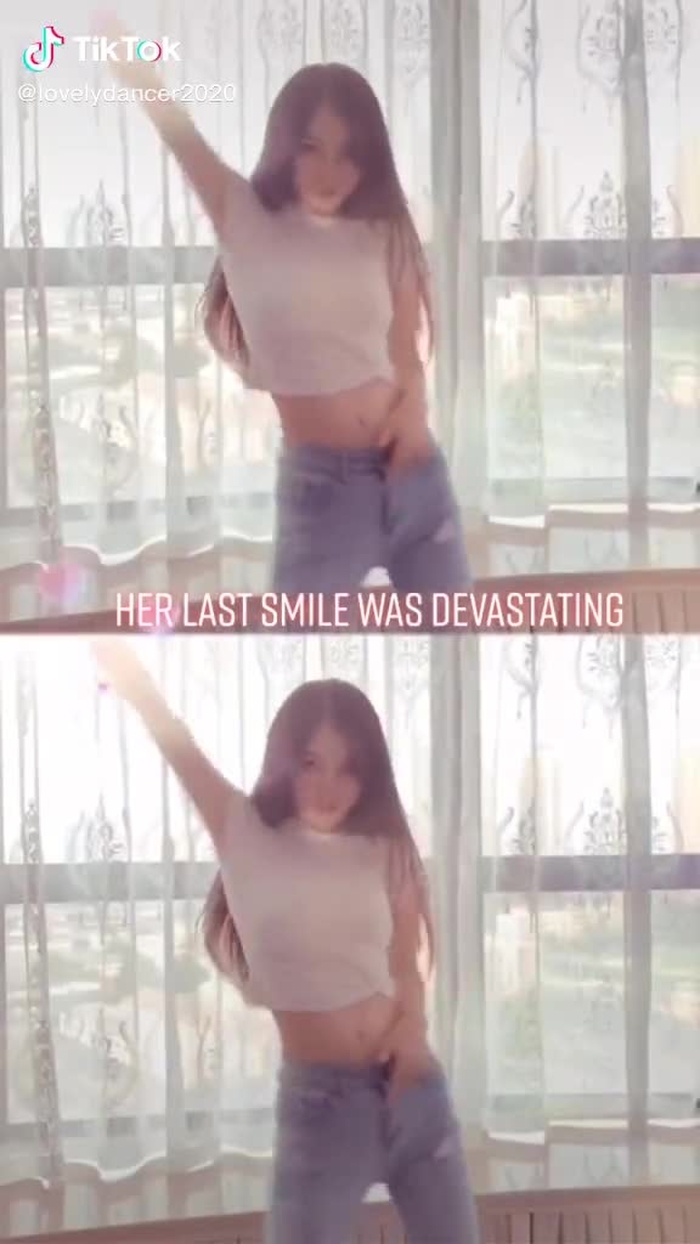 Her last smile was devastating,I fall in love 😍#girl #beautiful #sexybody #dance #dancer #beautifulgirl #foryou