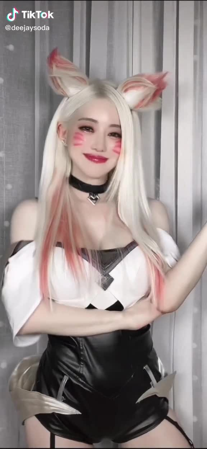 긴머리 할지 단발머리 할지 고민…어떻게 생각해?👩🏼vs👱🏻‍♀️#ahri #djsoda #롤아리