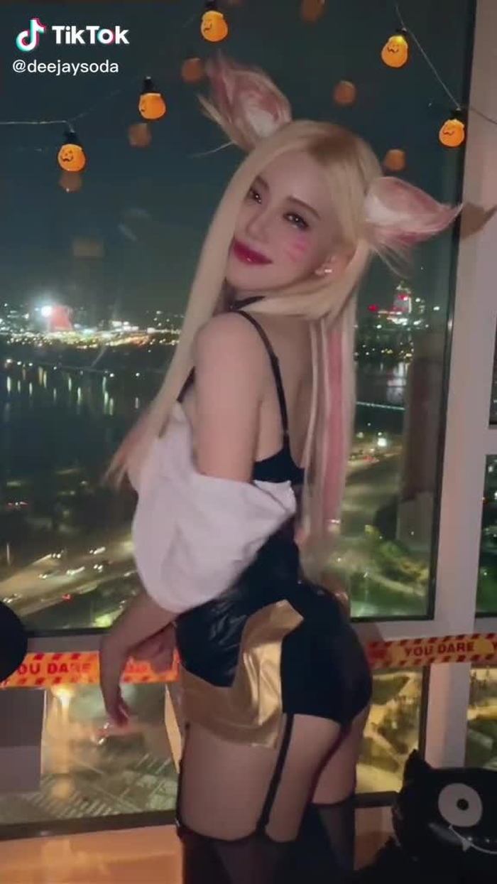 #할로윈 파티는 아리소다랑 함께!!💕💕 #롤아리 #ahri #djsoda
