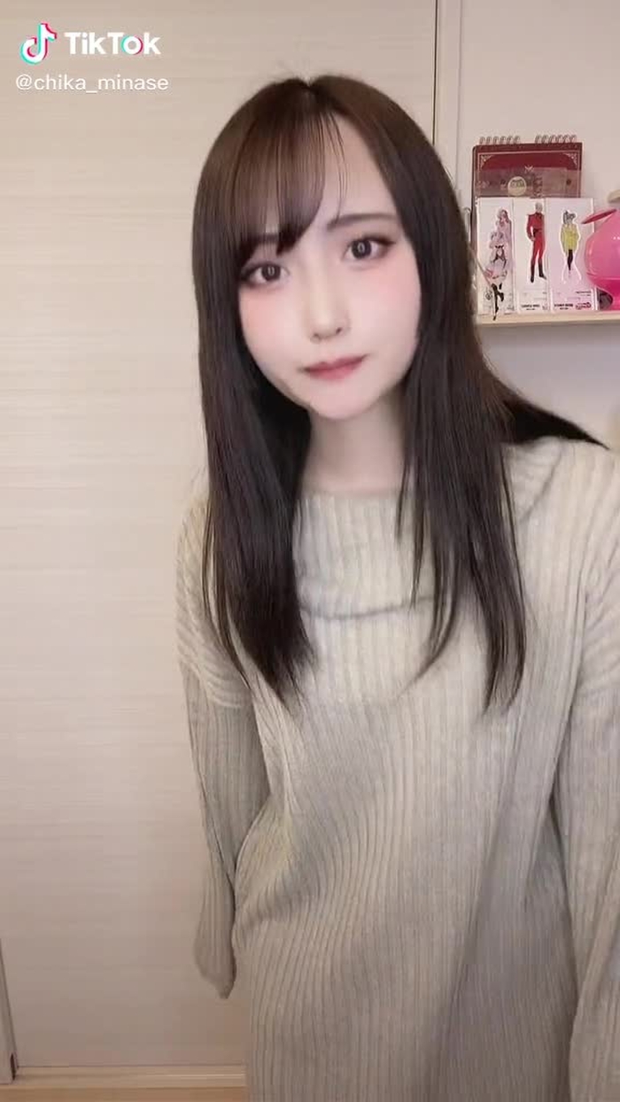 黒髪にしましたあ！ #水瀬ちか #オススメのりたい #オススメ乗ってたら教えて #ドールフェイス