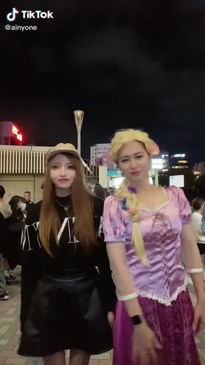 天神ハロウィンに来てるよ👻💝