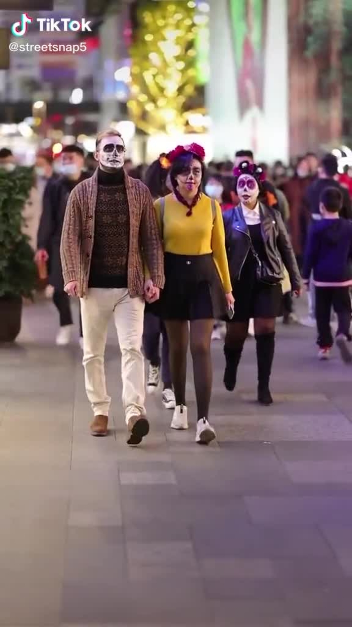 #fashion #style #girl #fyp #beautiful #chinastyle #streetfashion #beauty #chinastreetstyle #HappyHalloween 1