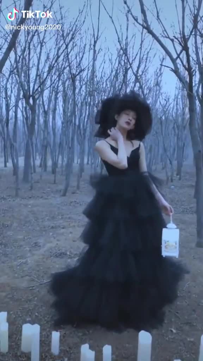 Dare to stay with me over night in the wood?😼#girlpower #popmusic #witchesoftiktok