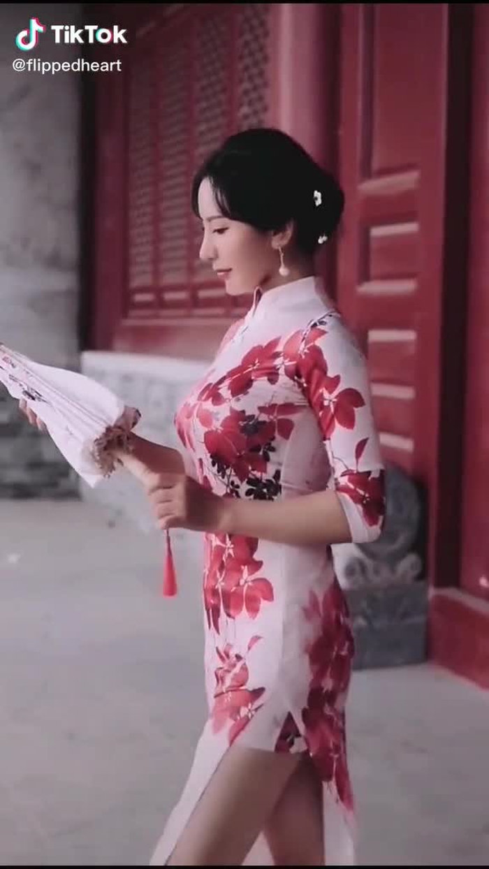 Comment me if you like it🦊#qipao #qipaodress #qipaochallenge #qipaobeauty 5