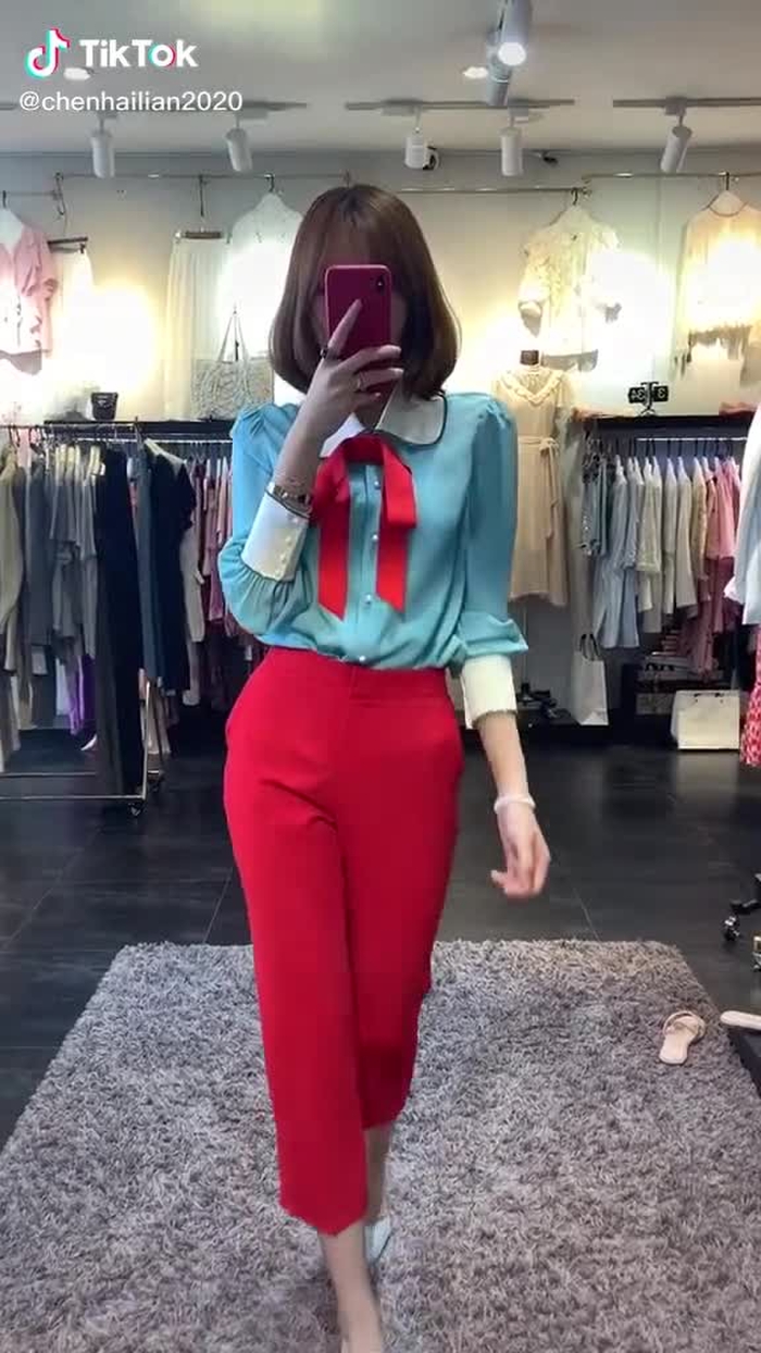 Change the card point video every day. #Change clothes #Women's dress