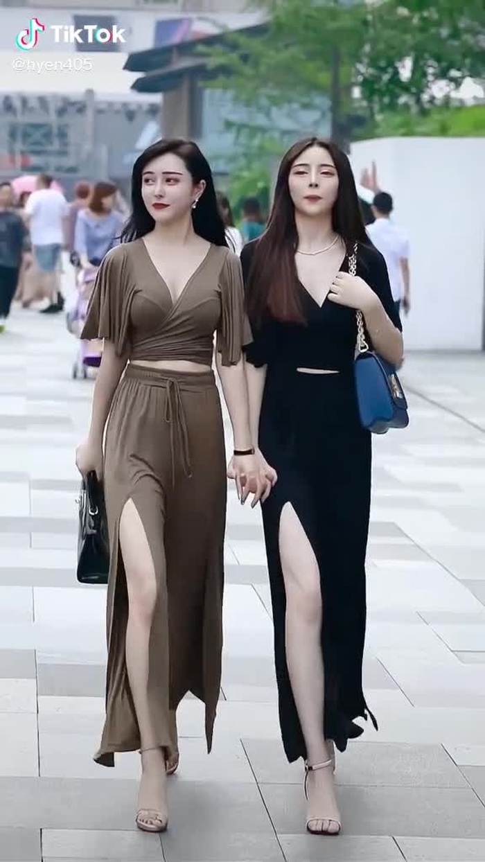 哪位小姐姐是你选女朋友的标准？#chinesestreetfashion #streetfashion #gaixinh #chinastreetstyle