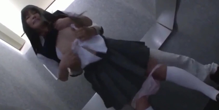 【JKGIF】素人女子校生の生々しいセックスエロGIF 20枚