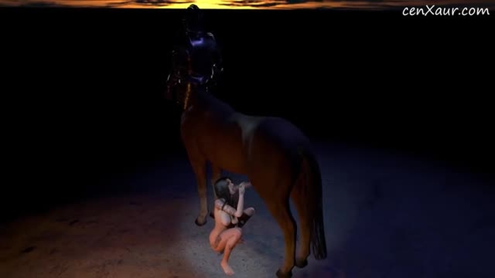 VR Game - Centaur horse sex (Beasts series)