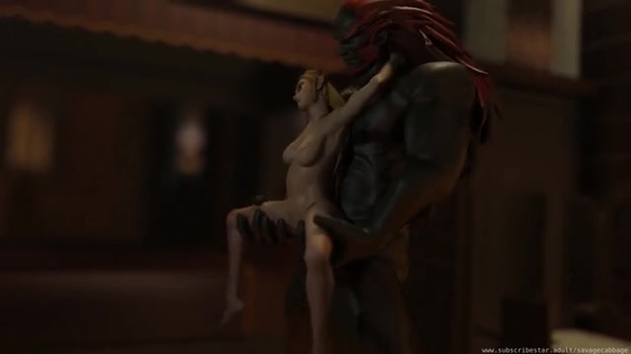 Zelda And Ganondorf [SavageCabbage][4K]