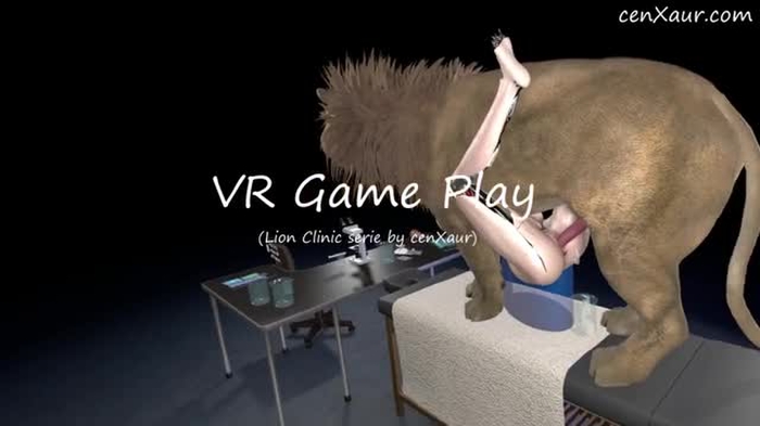 Lion Sperm Clinic part 2/1 (VR Game Play)