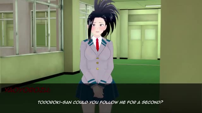 Momo Yaoyorozu And Shouto Todoroki [Bakura's place]