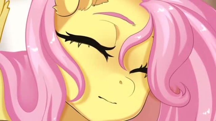 Fluttershy Filled Up [Kapralpelikan]