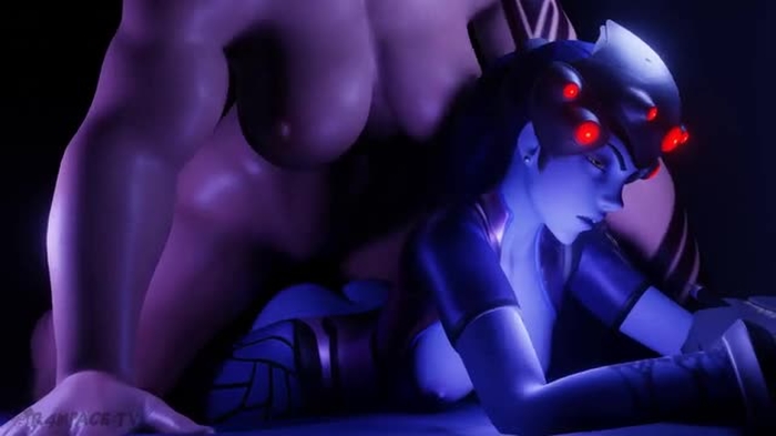 Zarya futanari fucking Widowmaker (Overwatch)