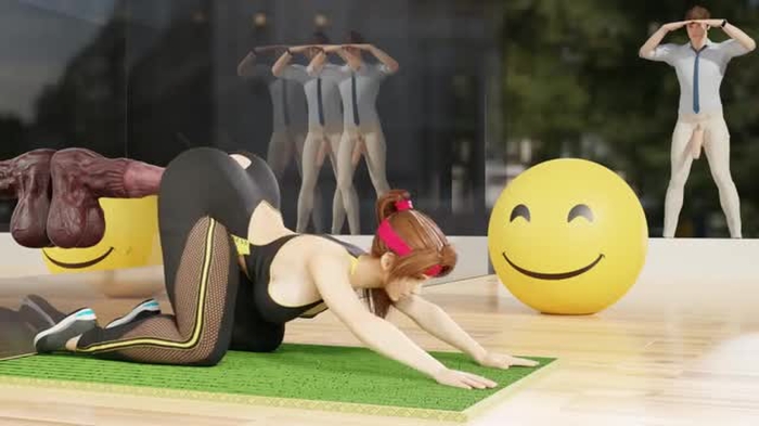 Jessie Doing Her Yoga Thing [TheDirtDen]
