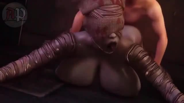 Bubble head nurse doggystyle (Silent Hill)
