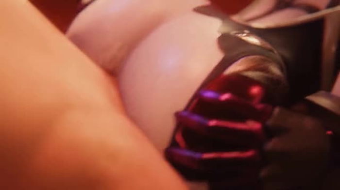 Widowmaker Anal Creampie Fart Edit