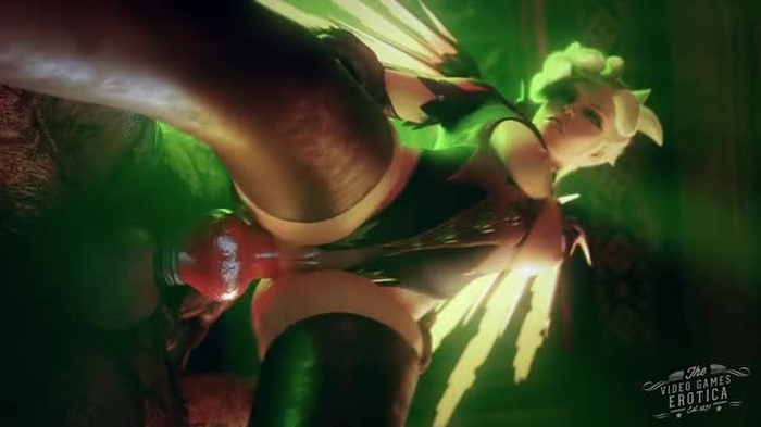 Mercy x Werewolf (Standart | Nude) [VGErotica]