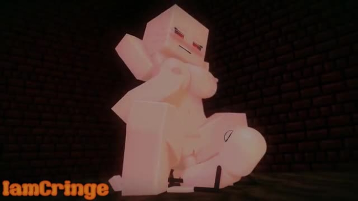 Sugar's Bobby X Minecraft Ghast Girl - IamCringe