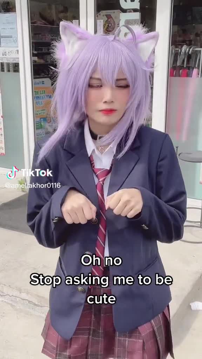 No… im not a cute neko noooo