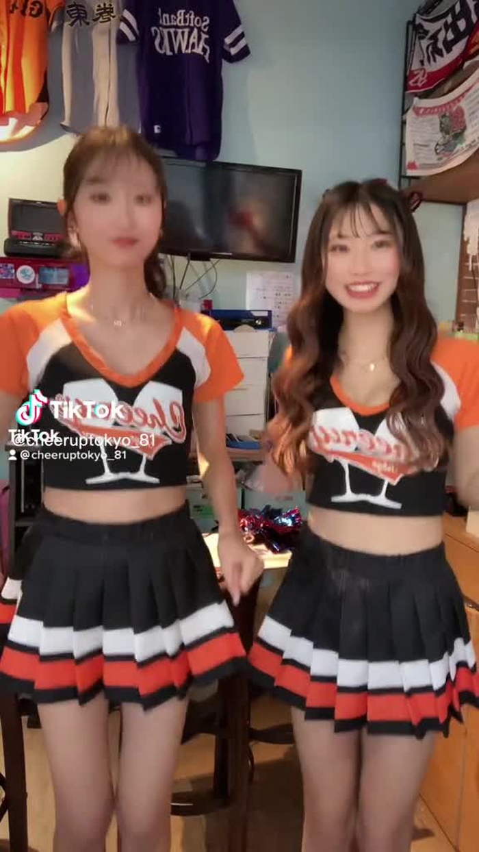 なつみづほ🧡 #チアガール居酒屋 #cheeruptoky #コンカフェ